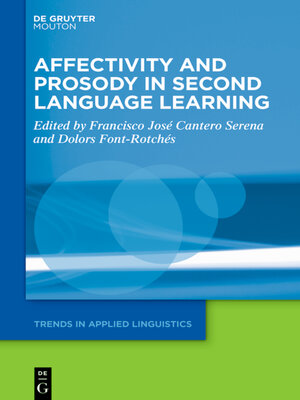 cover image of Affectivity and Prosody in Second Language Learning